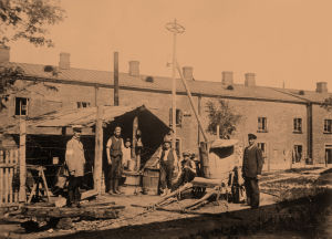 Suomenlinnan vankileiri 1918.