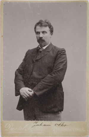 Juhani Aho (kuva otettu välillä 1890–1900)