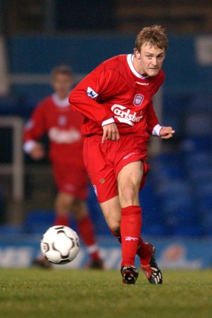 Daniel Sjölund var officiellt Liverpool-spelare åren 2000-2003.