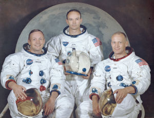 Vuonna 1969 Apollo 11 oli merkittävä voitto Yhdysvalloille avaruuskilpajuoksussa Neuvostoliittoa vastaan. Apollo 11
