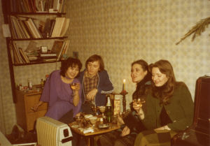Juhlat Moskovan konservatorion asuntolassa 1978.