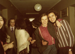 Juhlat Moskovan konservatorion asuntolassa 1978.