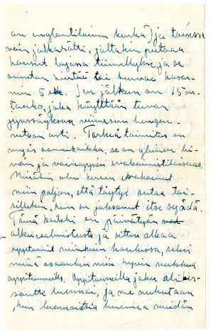 Veken kirje Merille tammikuussa 1942.