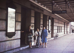 Eastman School of Music. Meri Louhos Eastman School of Musicin edustalla 1960.