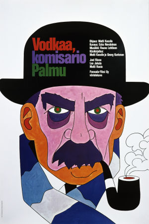 Vodkaa, komisario Palmu -elokuvan juliste (1969).