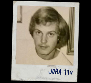 Juha Vasku som 11-åring.