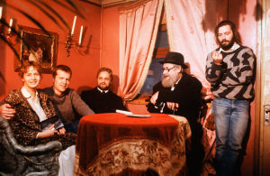 TV-oopperan Grand Hotel kuvaustauolla 1984.