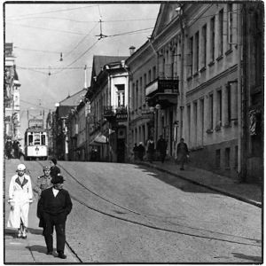 Viipurin Linnankatu 1930-luvulla.