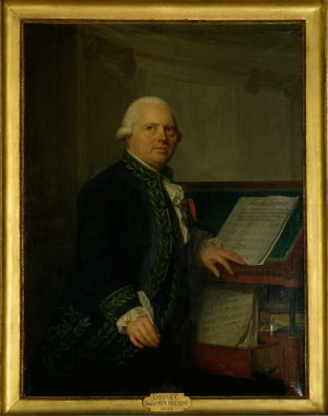 François Joseph Gossec. Antoine Vestierin maalaus vuodelta 1791.