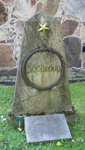Crusellin hauta Solnan hautausmaalla Tukholmassa.