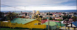 Santiago de Chilen kattonäkymä