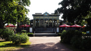 Ravintola Espilä Viipurissa kesällä 2019.