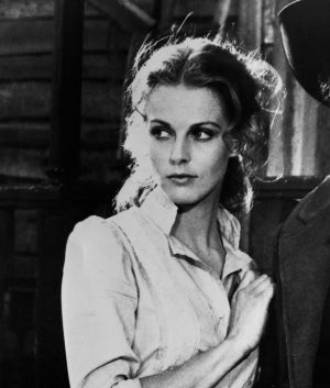 Kirsti Somersalo vuonna 1972 Mies idästä -elokuvassa Mustavalkoinen kuva Kirsti Somersalosta oletettavasti 70-luvulta.