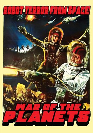 War of the Planets -elokuvan juliste.