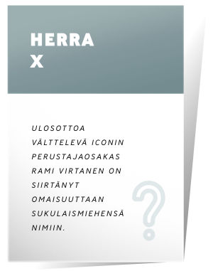 Rami Virtanen on siirtänyt kaiken omaisuutensa Herra X:n nimiin.