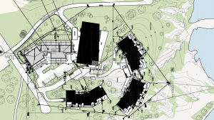 plan över fabriksudden