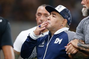 Fotbollsikonen Diego Maradona blev 60 år gammal. I mars 2020 såg Diego Maradona en match i den argentiska fotbollsligan.