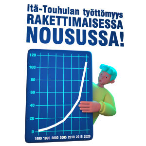 Kuvituskuva liiotelluista tilastoista