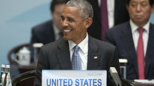 Barack Obama är skeptisk till om Ryssland och Syrien skulle respektera avtal om eldupphör. Här deltar Obama i öppningsceremonin vid G 20 toppmötet i Kina Barack Obama är skeptisk till om Ryssland och Syrien skulle respektera avtal om eldupphör. Här deltar Obama i öppningsceremonin vid G 20 toppmötet i Kina