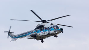 Japanska kustbevakningens Eurocopter EC225 Super Puma.