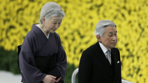 Kejsar Akihito väntas abdikera i mars år 2019,. Både han och kejsarinnan Michiko är 83 år gamla