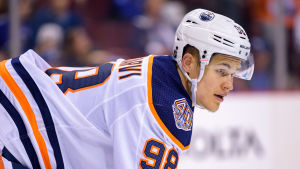 Jesse Puljujärvi har en del att bevisa. Jesse Puljujärvi i Edmonton hösten 2018.