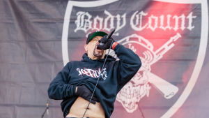 Ice-T på Download-festivalen i England den 10.6.2018. Ice-T i Body Count live på Download-festivalen i England 2018.