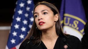 Amerikanska vänsterpolitikern Alexandria Ocasio-Cortez Alexandria Ocasio-Cortez