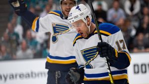 Jaden Schwartz har stått för hela tolv slutspelsmål. Jaden Schwartz har stått för tolv slutspelsmål.
