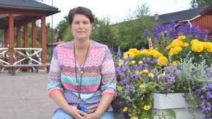 Lilian Järvinen är nöjd över mängden turister under sommaren. Lilian Järvinen.