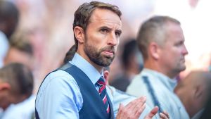 Southgate ville ta upp rasismfrågan redan före turneringen. Gareth Southgate är Englands förbundskapten.