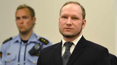 Massmördaren Anders Behring Breivik.