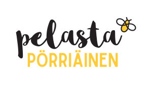 Pelasta pörriäinen -kampanjan logo.