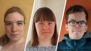 Andrea Westerlund, Ida Nummelin och Jonne Tallberg har erfarenheter av det som flera studier visar, det vill säga att barn och unga med funktionsnedsättning utsätts för olika former av våld i större utsträckning, vilket även gäller i vuxen ålder. Andrea Westerlund, Ida Nummelin, Jonte Tallgren