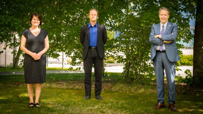Politiikkaradion vieraat Outi Alanko-Kahiluoto, Juho Eerola ja Ilkka Kanerva