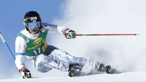 Marcus Sandell tävlar i två OS och fem VM. Marcus Sandell i Val D'Isere i december 2016.
