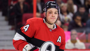 Mark Borowiecki har varit ordningsvakt i Ottawas försvar. Mark Borowiecki har varit ordningsvakt i Ottawas försvar.