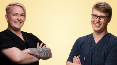 Jenni Lehtola och Emil Dahlqvist