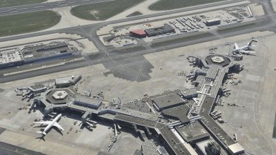 Flygplatsen i Frankfurt