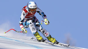 Nicole Schmidhofer skrällde i VM-premiären i St. Moritz.