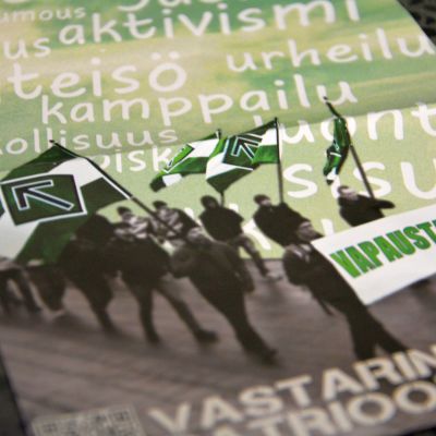Finska motståndsrörelsens pamflett.