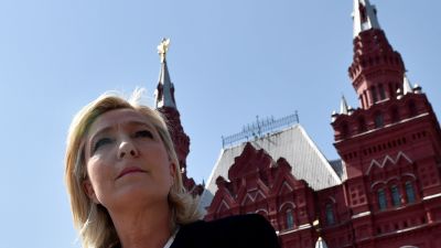Marine Le Pen i Moskva