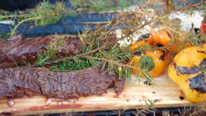Plankgrillad njurtapp