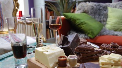 Vin och choklad