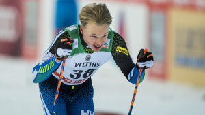 Iivo Niskanen har imponerat på Dählie. Iivo Niskanen visade verkligen var skåpet ska stå i femmilen.