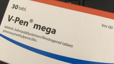 Antibiootti-lääkepakkaus