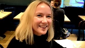 Caroline Lindberg är både intresserad och irriterad av coachning. caroline lindberg