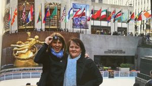 Janina Fry tog ofta med sin mamma på resa. Här är de tillsammans i New York år 2011. Janina Fry tog ofta med sin mamma på resa. Här är de tillsammans i New York år 2011.