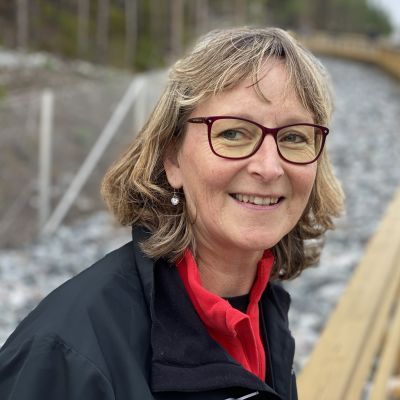 Motionär som promenerat i Pargas.