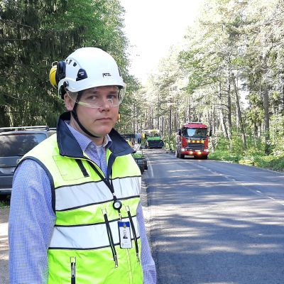 Tuomas Vasama är underhållschef vid NTM-centralen.